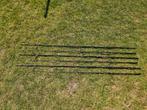 3x Shimano TX4 hengels 12ft 3,00lb., Watersport en Boten, Hengelsport | Karpervissen, Ophalen, Zo goed als nieuw, Werphengel