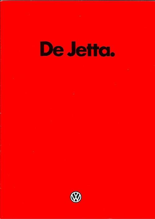 Folder VW Jetta Augustus 1981, Boeken, Auto's | Folders en Tijdschriften, Gelezen, Volkswagen, Ophalen of Verzenden