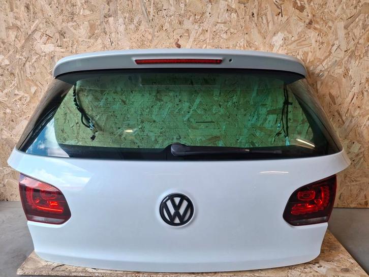 golf 6 gti achterklep wit parelmoer, Auto-onderdelen, Carrosserie en Plaatwerk, Achterklep, Gebruikt, Ophalen of Verzenden
