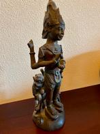 Indonesisch houten beeld Wajang Java Bali Indonesië Indisch, Ophalen of Verzenden