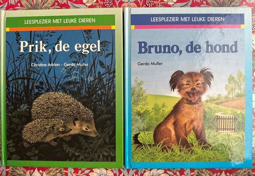 Gerda Muller Prik, de egel / Bruno, de hond, Boeken, Prentenboeken en Plaatjesalbums, Zo goed als nieuw, Prentenboek, Ophalen of Verzenden