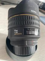 Sigma 14mm 1:2.8 D Aspherical lens, Ophalen of Verzenden, Gebruikt, Groothoeklens