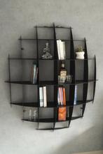 Unieke stalen boekenkast half rond design, Ophalen, 100 tot 150 cm, 100 tot 150 cm, Nieuw