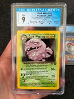 Pokémon CGC 9 Dark Weezing Holo #14 Team Rocket series, Ophalen of Verzenden, Zo goed als nieuw, Losse kaart, Foil