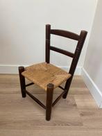 Rieten Kinderstoel - Vintage, Huis en Inrichting, Gebruikt, Bruin, Ophalen of Verzenden, Eén