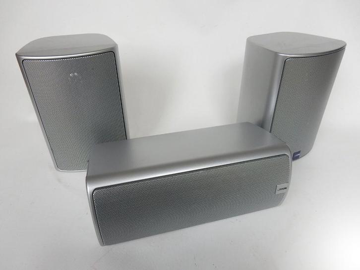 Canton Plus XL + AV600 compacte luidsprekers in prima staat., Audio, Tv en Foto, Luidsprekers, Gebruikt, Front, Rear of Stereo speakers