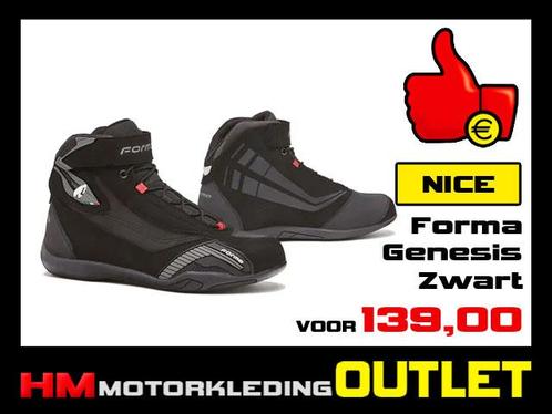 Motorschoen Forma Genesis - Zwart - Motorschoenen / Sneaker, Motoren, Kleding | Motorkleding, Laarzen, Dames, Heren, Kinderen