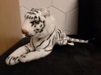 Knuffel witte tijger middelmatige grootte, Kinderen en Baby's, Speelgoed | Knuffels en Pluche, Ophalen of Verzenden, Zo goed als nieuw