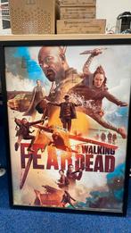 Walking dead poster met frame, Ophalen of Verzenden, Nieuw, A1 t/m A3, Rechthoekig Staand