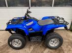 Blauwe Yamaha Grizzly Quad, Ophalen