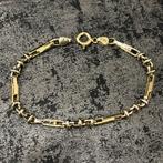 14k gouden armband monte carlo schakel, Sieraden, Tassen en Uiterlijk, Armbanden, Ophalen of Verzenden, Nieuw, Goud
