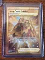Leafy Camo Poncho - Silver Tempest Secret Rare NM, Hobby en Vrije tijd, Verzamelkaartspellen | Pokémon, Ophalen of Verzenden, Zo goed als nieuw