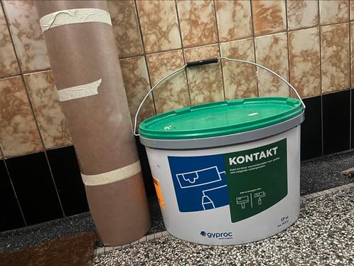 Gyproc Komtakt voorstrijk pleisterwerk, Doe-het-zelf en Verbouw, Overige Doe-het-zelf en Verbouw, Zo goed als nieuw, Ophalen