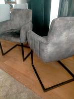 Eetkamerstoelen PTMD velours, Huis en Inrichting, Stoelen, Ophalen, Zo goed als nieuw, Overige kleuren