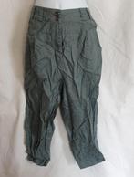 Mooie blauwe damesbroek. 100% Linnen Mt 38. Merk Bon'A Parte, Maat 38/40 (M), Blauw, ., Ophalen of Verzenden