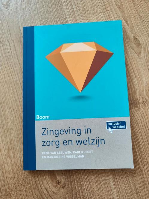 René van Leeuwen - Zingeving in zorg en welzijn, Boeken, Gezondheid, Dieet en Voeding, Zo goed als nieuw, Ophalen