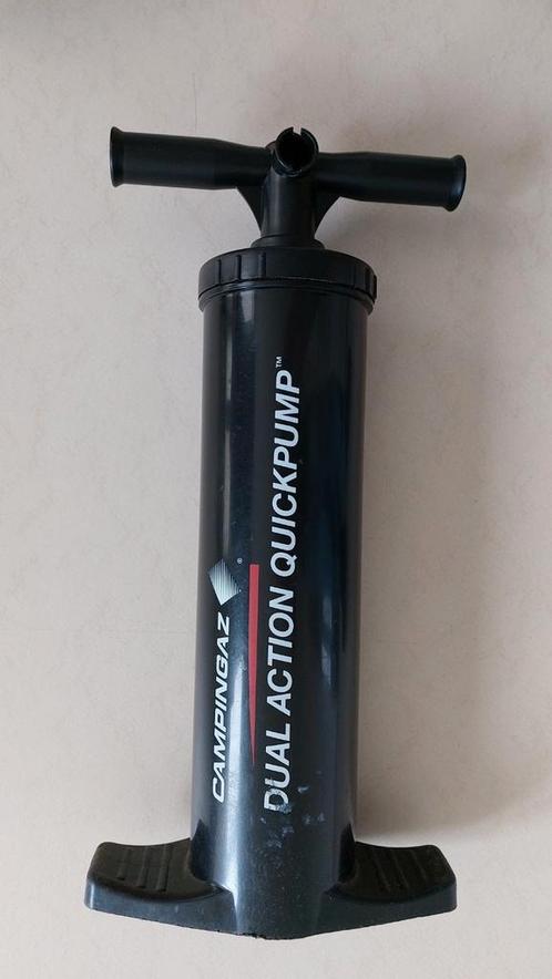 Dubbellucht handpomp met manometer, Watersport en Boten, Accessoires en Onderhoud, Gebruikt, Ophalen