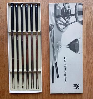 Vintage WMF fonduevorken roestvrij staal beschikbaar voor biedingen