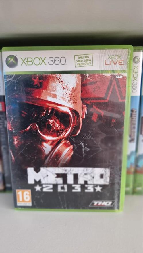 XBOX360  - METRO 2033, Spelcomputers en Games, Games | Xbox 360, Zo goed als nieuw, 1 speler, Vanaf 3 jaar, Ophalen of Verzenden