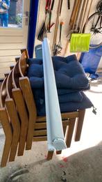 Rolgordijn  wit verduisterend 126,5 breed 140 cm lang, Ophalen, Zo goed als nieuw, Wit, 100 tot 150 cm