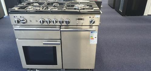 RANGEMASTER/FALCON Professional Plus 100 GAS RVS, Witgoed en Apparatuur, Fornuizen, Zo goed als nieuw, Vrijstaand, Gas, 5 kookzones of meer
