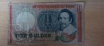 Biljet 10 gulden 1953, Postzegels en Munten, Bankbiljetten | Nederland, Ophalen of Verzenden, 10 gulden
