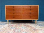 Vintage dubbele ladekast, Borge Mogensen, Deens design, Ophalen, Gebruikt, 5 laden of meer, Eikenhout