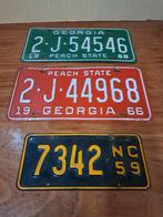 USA kentekenplaat vintage 1960's, Ophalen of Verzenden, Gebruikt, Auto's