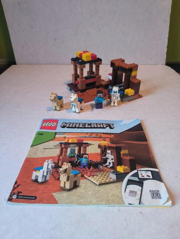 LEGO Minecraft 21167 De Handelsplaats beschikbaar voor biedingen