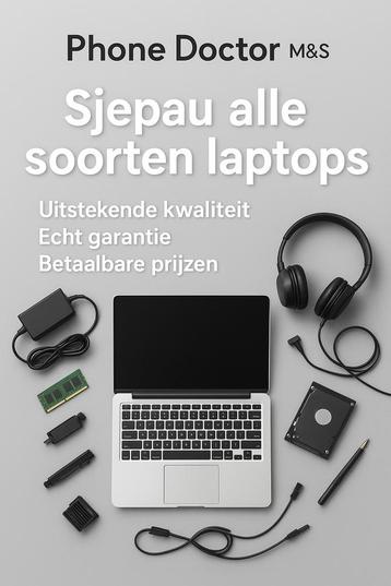 Reparatie & software Laptops beschikbaar voor biedingen