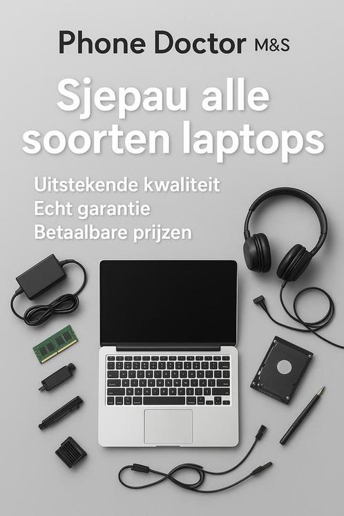 Reparatie & software Laptops, Computers en Software, Overige Computers en Software, Zo goed als nieuw, Ophalen of Verzenden