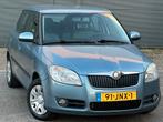 Skoda Fabia 1.2 51KW 2009 Blauw|NAP|APK|ELEKPAKKET|AIRCO, Auto's, Skoda, Voorwielaandrijving, 1025 kg, Stof, Blauw