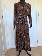 Mooie fleurige jurk van FOS Amsterdam | maat S, Kleding | Dames, Jurken, Maat 38/40 (M), Bruin, FOS Amsterdam, Ophalen of Verzenden