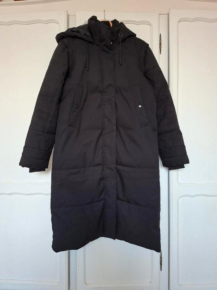Vero Moda winterjas, maat 36 - bodywarmer!, Kleding | Dames, Jassen | Winter, Zo goed als nieuw, Maat 36 (S), Zwart, Ophalen of Verzenden