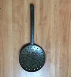 Antieke koperen vergiet lepel, Ophalen of Verzenden