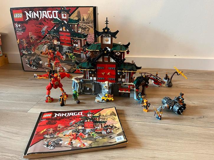 Lego Ninjago Tempel (71767) met doos, Kinderen en Baby's, Speelgoed | Duplo en Lego, Zo goed als nieuw, Lego, Complete set, Ophalen of Verzenden
