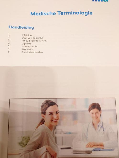 NHA cursus medische terminologie, Boeken, Studieboeken en Cursussen, Zo goed als nieuw, MBO, Beta, Ophalen of Verzenden