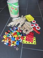 Baufix houten constructie set 120d, inclusief gereedschap., Kinderen en Baby's, Speelgoed | Houten speelgoed, Ophalen of Verzenden
