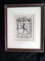 Familiewapen 1694, Jacob DANEN, Antiek en Kunst, Ophalen of Verzenden