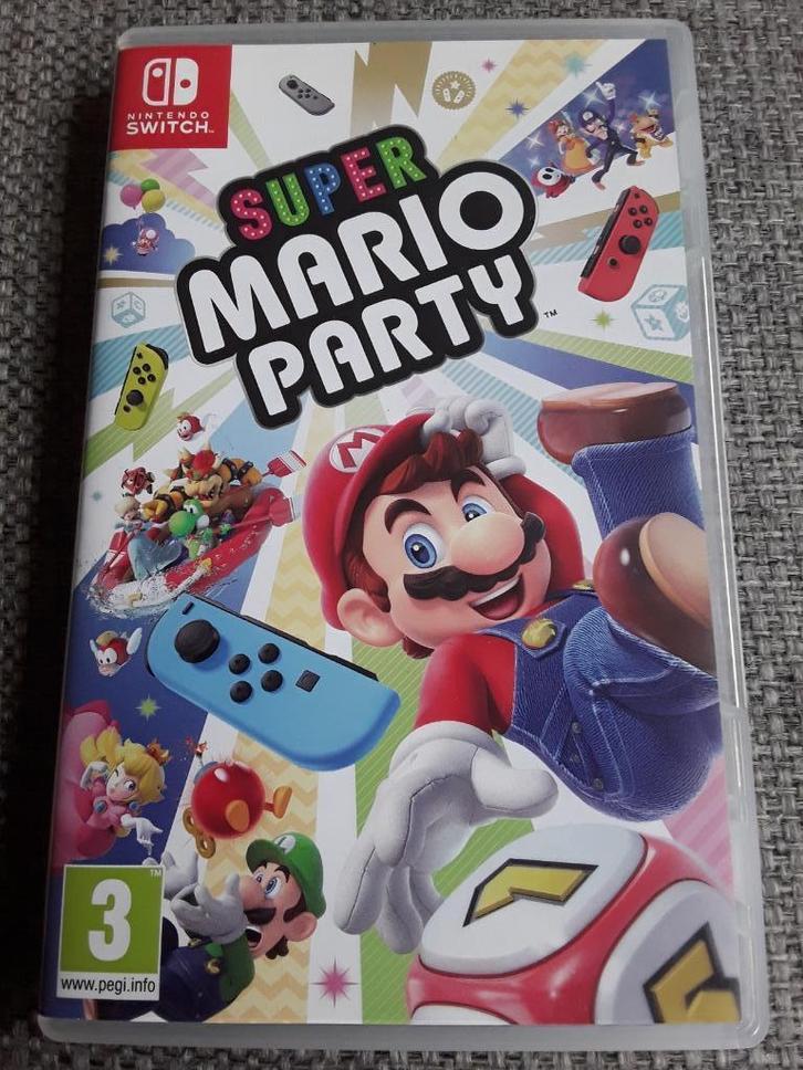 Nintendo Switch Game Super Mario Party, Spelcomputers en Games, Games | Nintendo Switch, Zo goed als nieuw, Avontuur en Actie