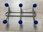 Wand kapstok blauw, Gebruikt, Minder dan 100 cm, Hout, Ophalen