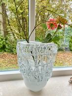 Design handgemaakte vaas helder wit kristalglas Timantti, Huis en Inrichting, Woonaccessoires | Vazen, Ophalen, Wit, Minder dan 50 cm