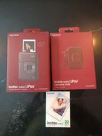 Instax Mini LiPlay Bronze + Hoesje & Fotopapier - Nieuw, Compact, Nieuw, Ophalen of Verzenden, Fuji