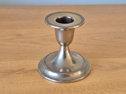 Zilveren kandelaar  Made in England, Antiek en Kunst, Antiek | Kandelaars, Zilver, Ophalen of Verzenden