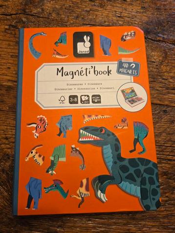 Janod Magnéti'book Dino - Gebruikt beschikbaar voor biedingen