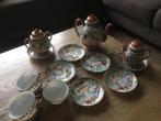Mooi Chinees 14 delig theeservies porselein, Ophalen