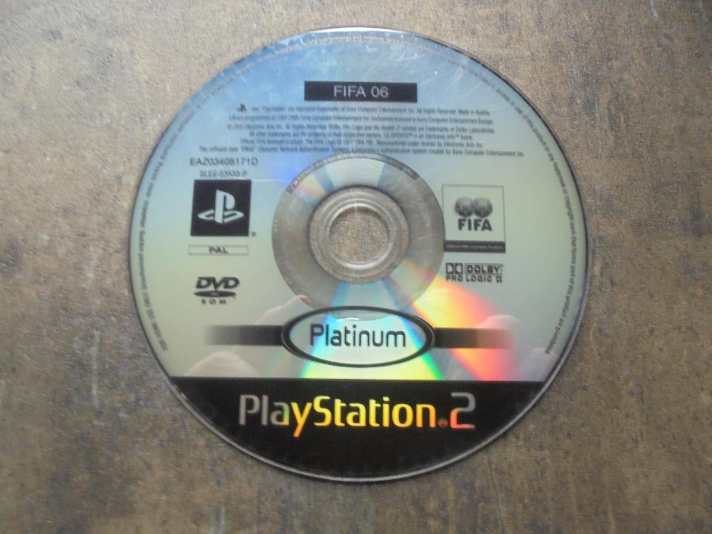 FIFA 06 voor PS2 (zie foto's), Gebruikt, 1 speler, Ophalen of Verzenden, Vanaf 3 jaar