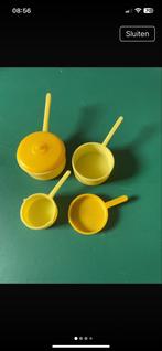 Sindy Pannenset '70/'80, Verzamelen, Poppenhuizen en Toebehoren, Ophalen, Gebruikt