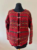 100% wol handgebreid vest Dale of Norway stijl, Kleding | Dames, Truien en Vesten, Verzenden, Zo goed als nieuw, Maat 46/48 (XL) of groter