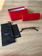 Cartier zonnebril hout met doorzichtig glas, Sieraden, Tassen en Uiterlijk, Zonnebrillen en Brillen | Heren, Overige merken, Zonnebril
